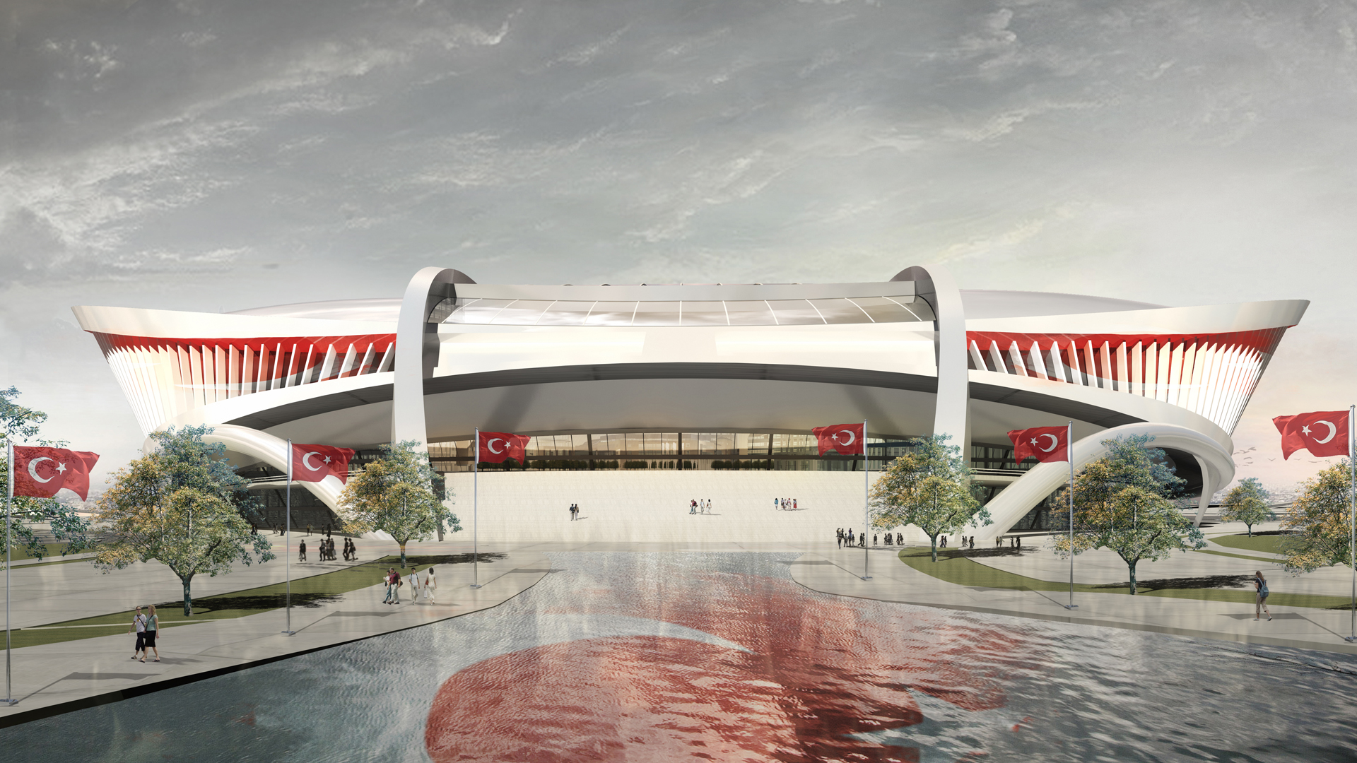 Yeni Ankara Stadyumu Fikir Projesi (50.000 Kapasite)