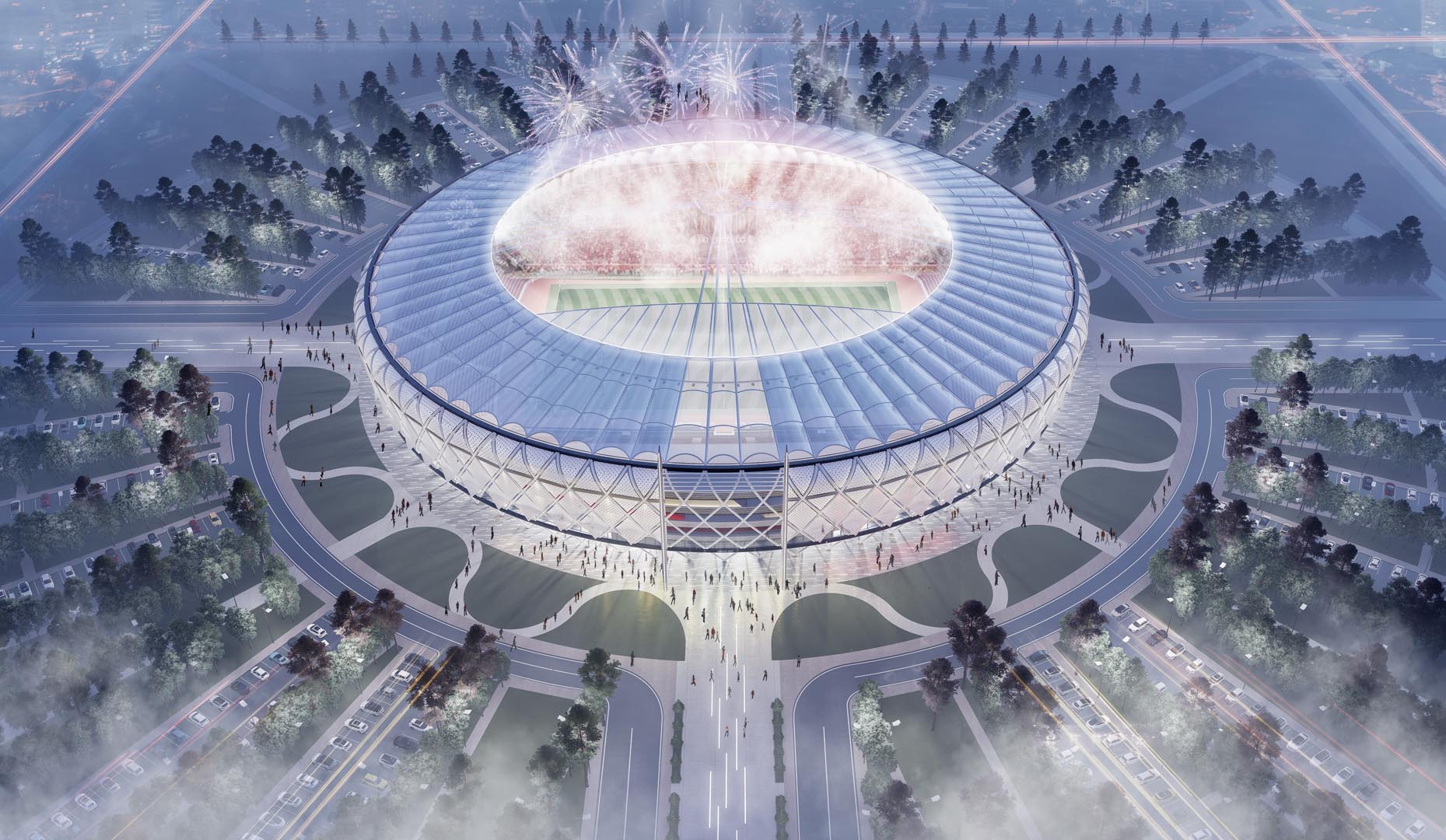 Kırgızistan Ulusal Stadyumu (30.000 Kapasite)