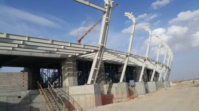 50 percent of Karaman Stadium is completed