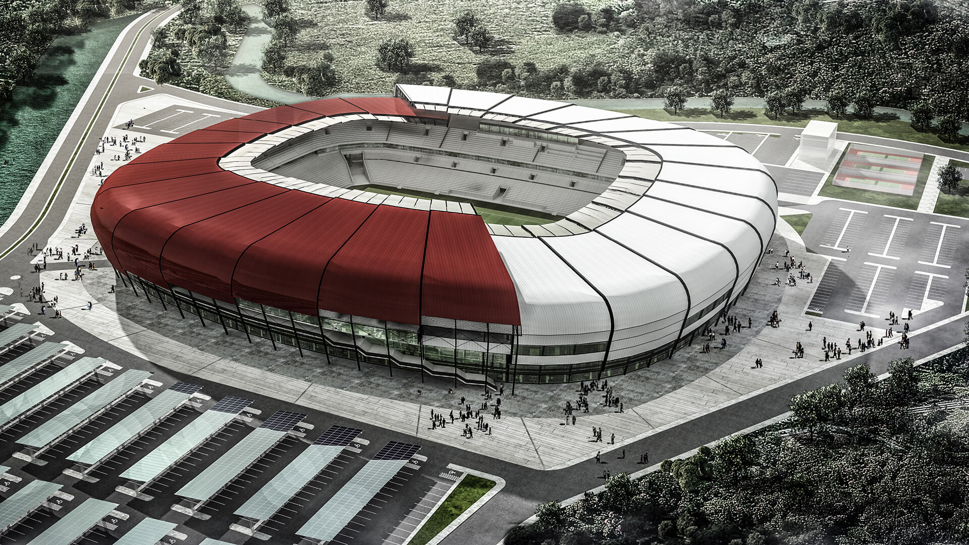 Hatay Arena Stadyumu (30.000 Kapasite)