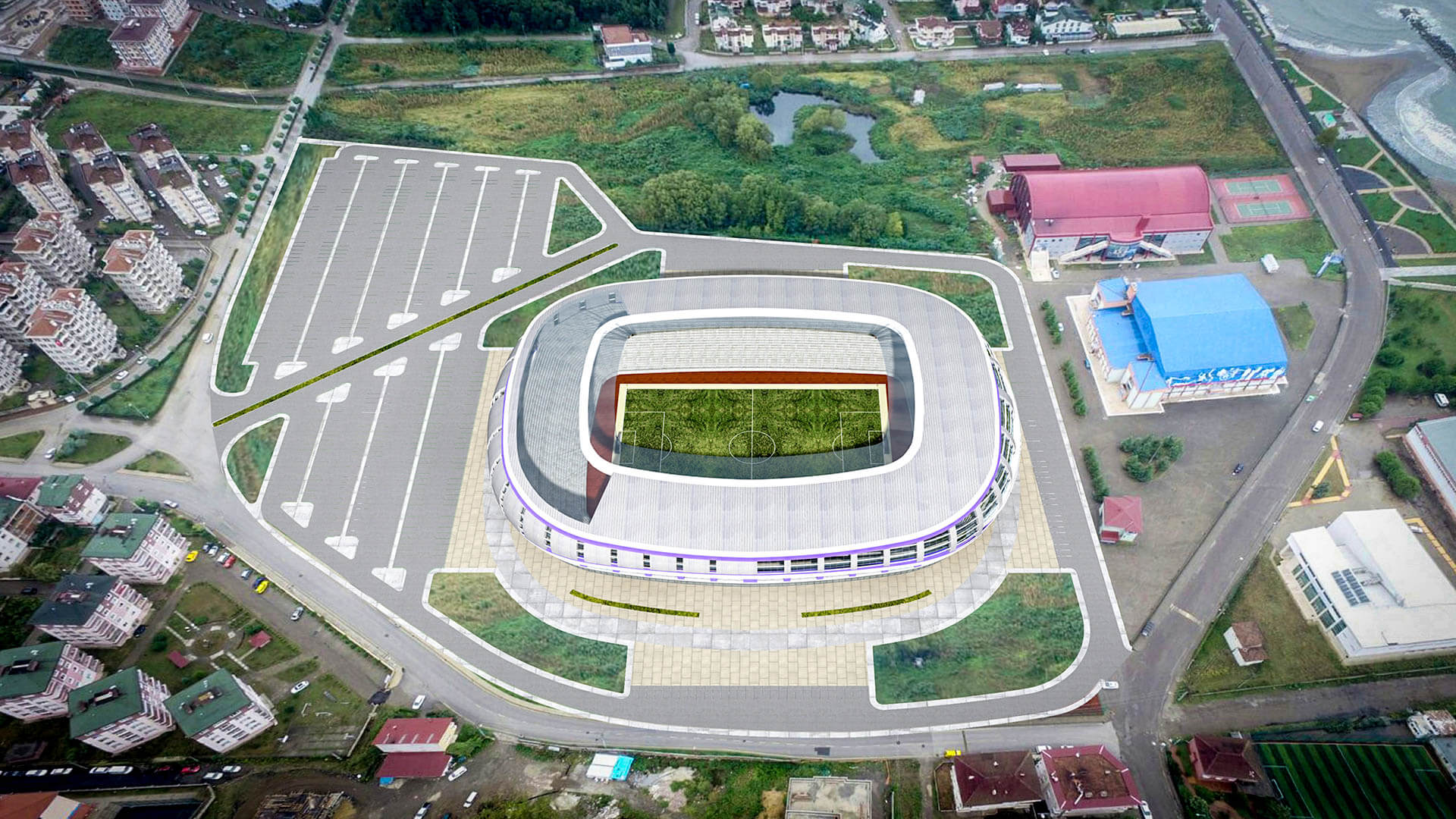 Ordu  Arena Stadı (18.000 Kapasite)